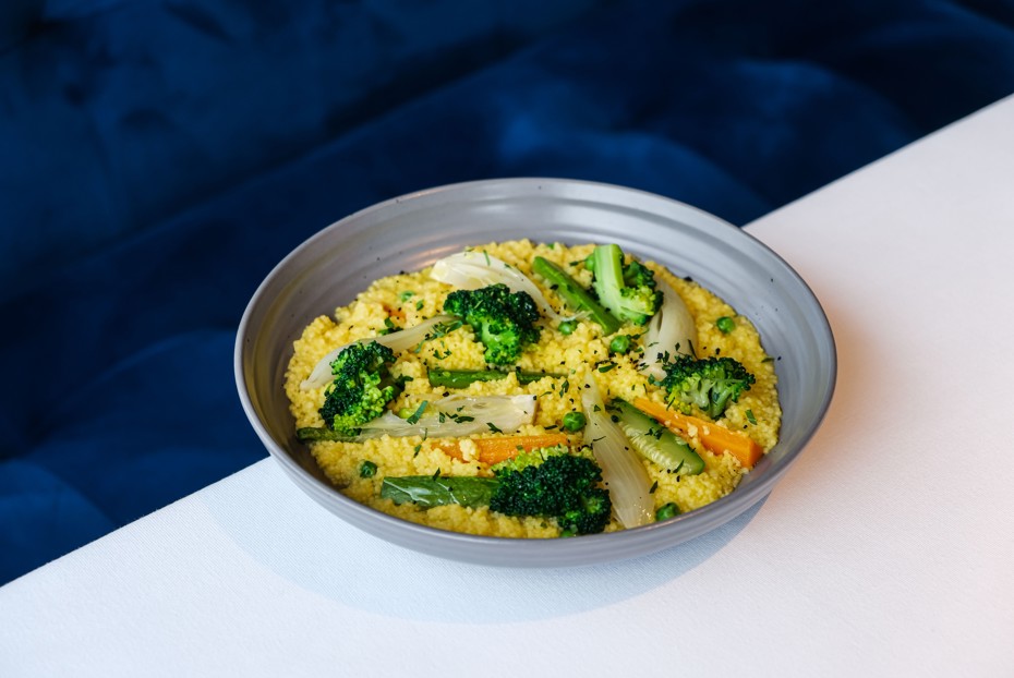 Фото рецепта Кускус с овощами и фенхелем