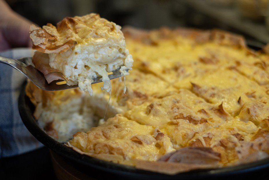 Фото рецепта Ленивая ачма из лаваша