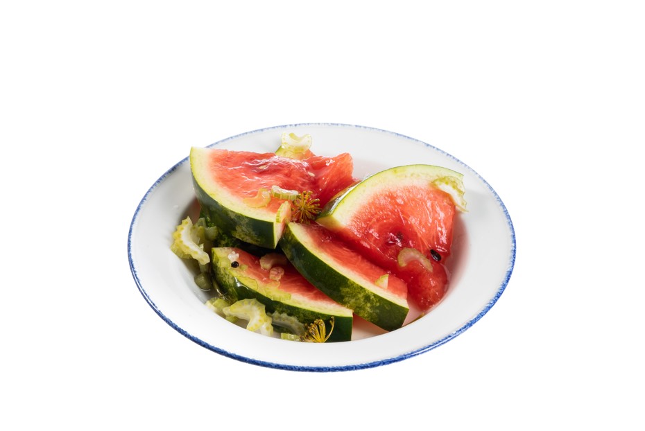 Фото рецепта Маринованный арбуз