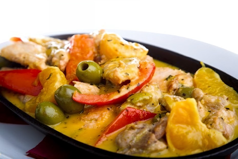 Фото рецепта Марокканский салат из лимонов