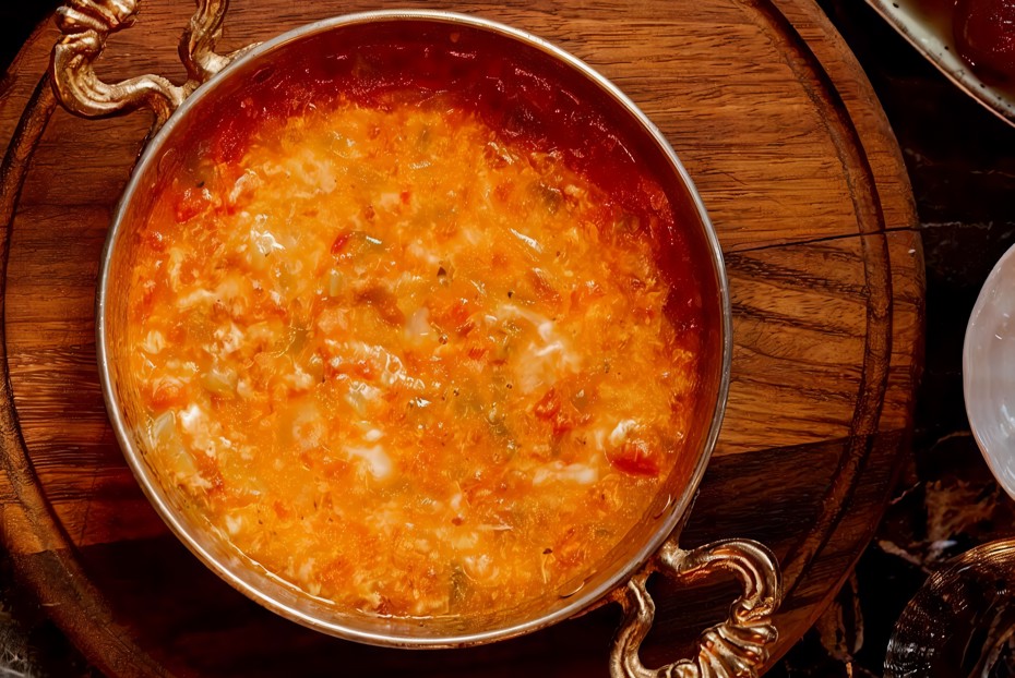 Фото рецепта Менемен с перцем