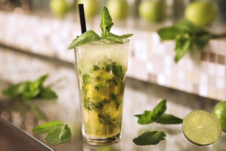 Фото рецепта Мохито безалкогольный со спрайтом