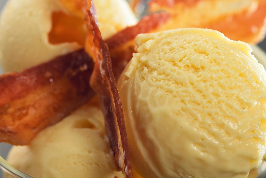 Фото рецепта Мороженое из бекона