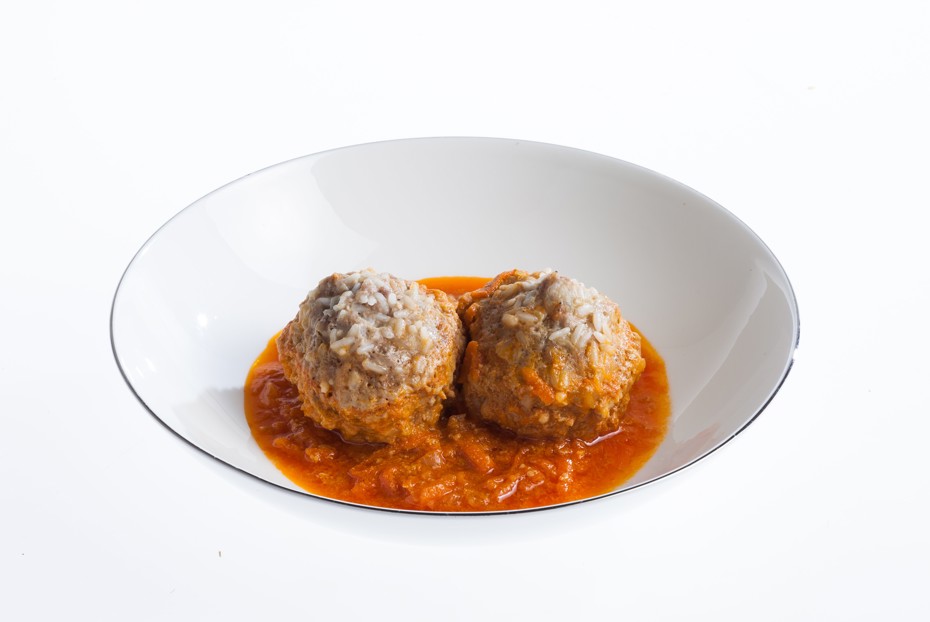 Фото рецепта Мясные ежики