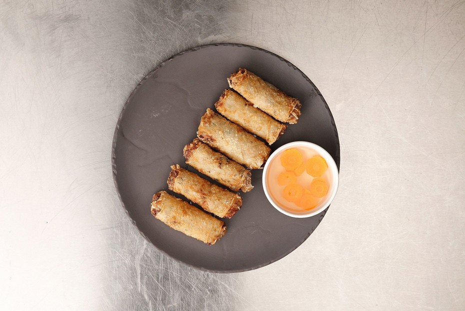 Фото рецепта Блинчики нэмы со свининой