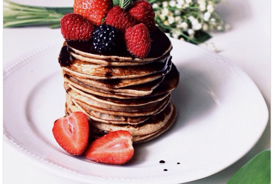 Фото рецепта Нутово-льняные блинчики