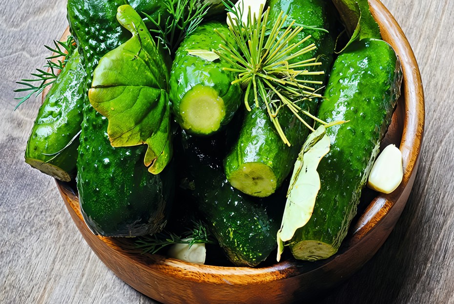 Фото рецепта Огурцы с эстрагоном