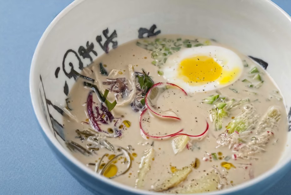 Фото рецепта Окрошка с водорослями