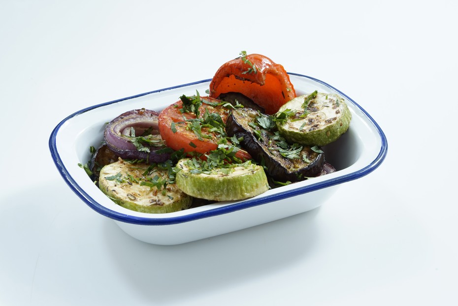 Фото рецепта Овощи на мангале