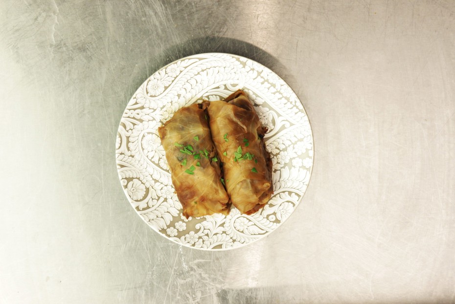 Фото рецепта Постные голубцы пасуц-долма