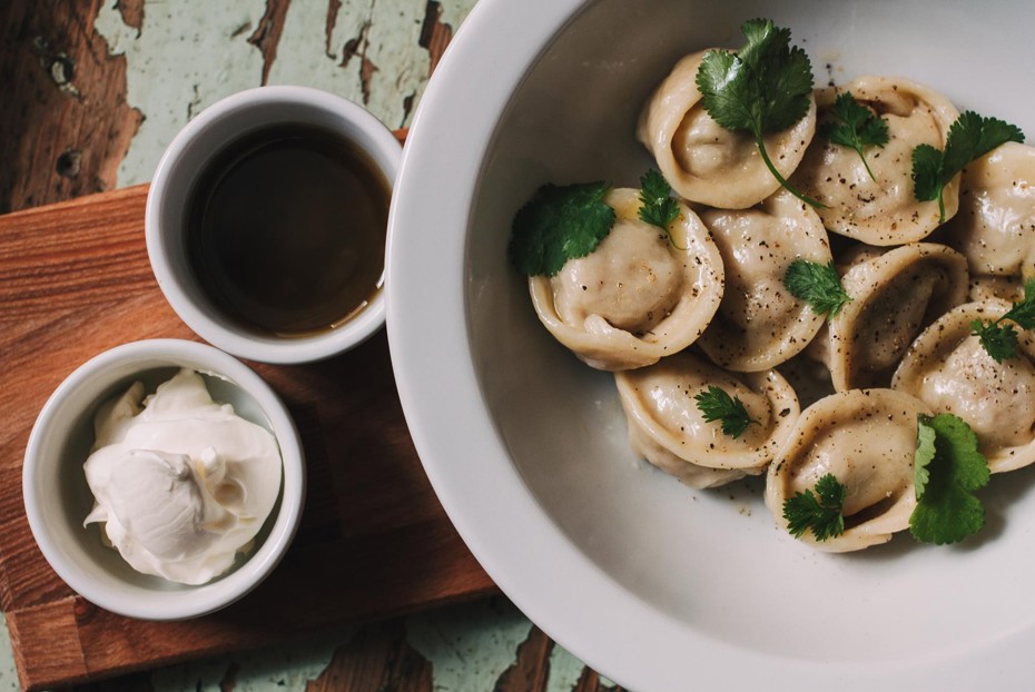 Фото рецепта Пельмени с бараниной