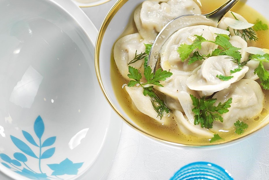 Фото рецепта Пельмени с говядиной