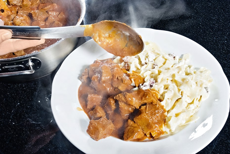 Фото рецепта Пёркёльт и турошчуса