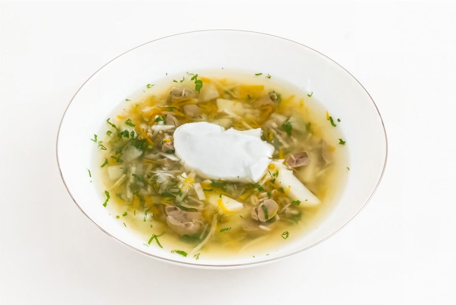 Фото рецепта Рассольник с почками