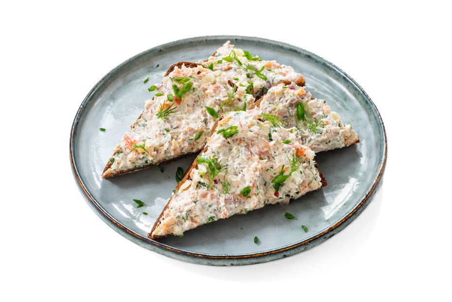 Фото рецепта Риет из форели с редиской