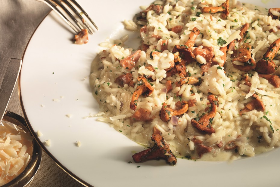 Фото рецепта Ризотто с лисичками