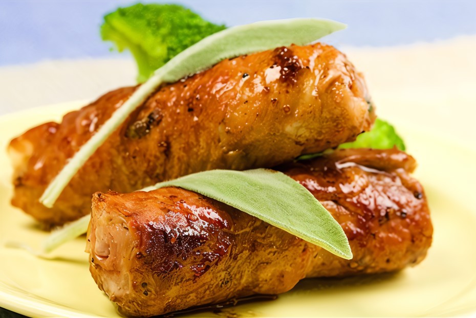 Фото рецепта Рулет из телятины