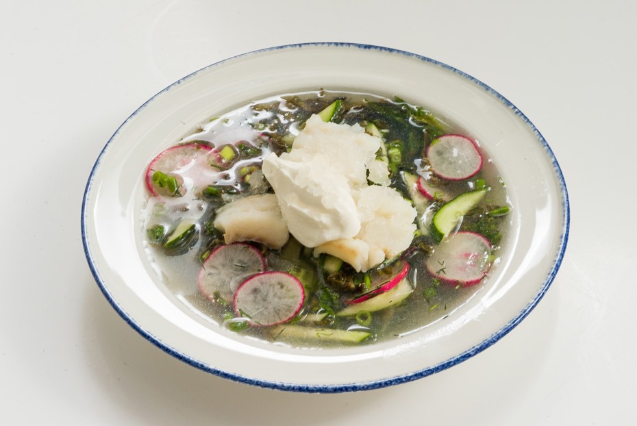 Фото рецепта Рыбная ботвинья