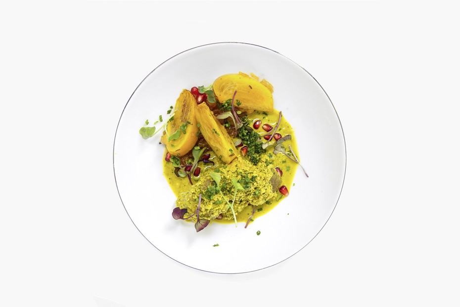 Фото рецепта Сациви с курагой и хурмой