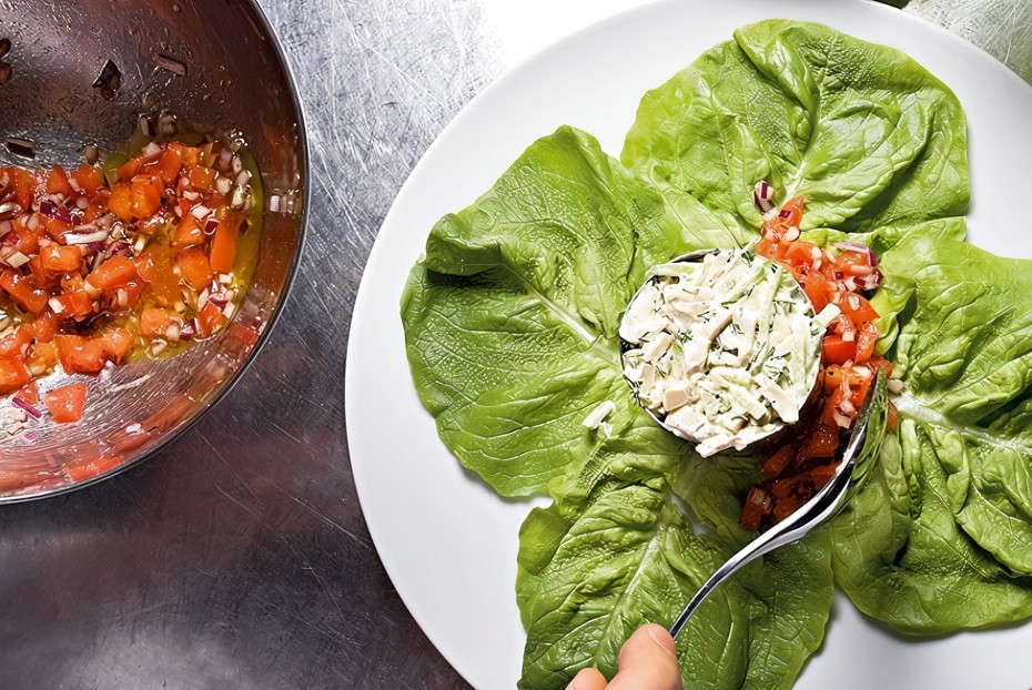 Фото рецепта Салат из телячьего языка