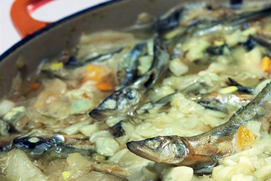 Фото рецепта Щи из снетков