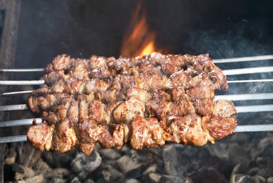 Фото рецепта Шашлык из говядины