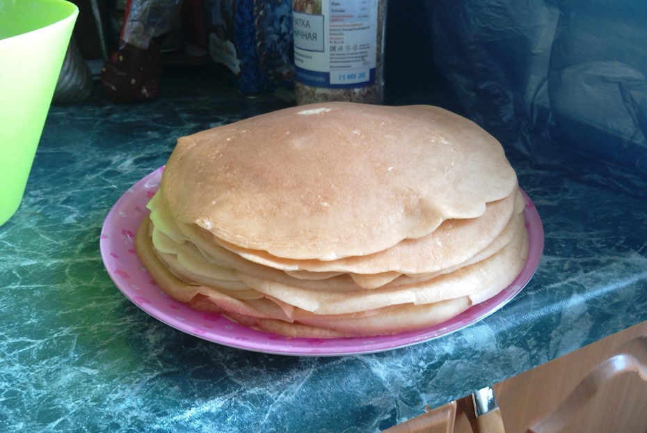 Фото рецепта Сырные блины