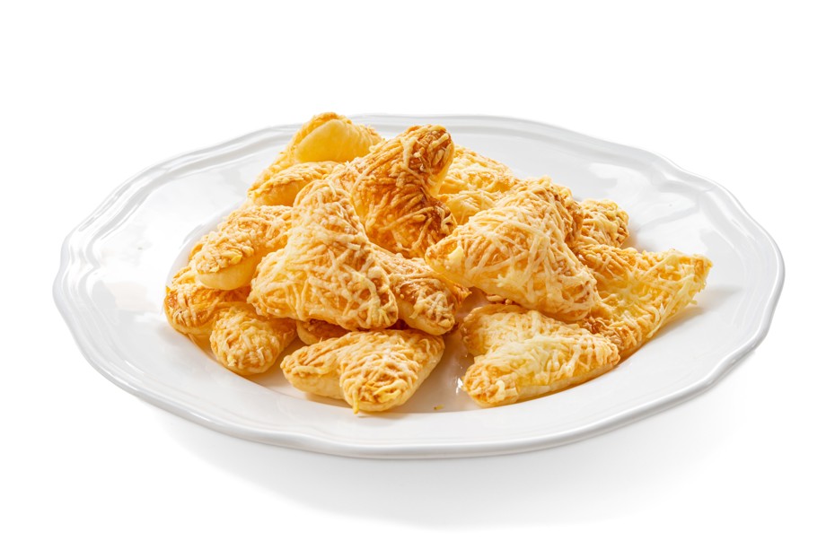 Фото рецепта Слоеное печенье с пармезаном