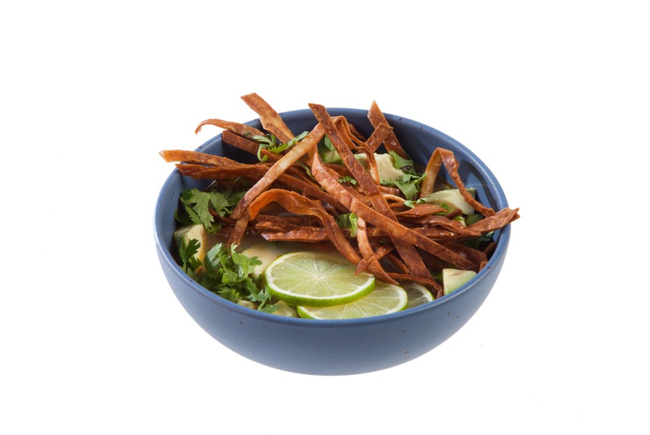 Фото рецепта Мексиканский суп сопа-де-лима