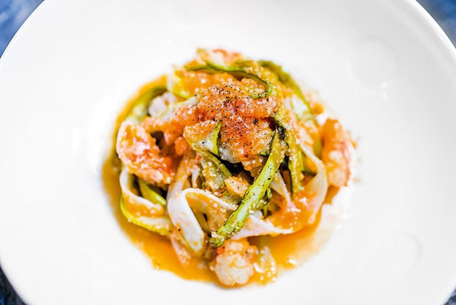 Фото рецепта Спаржа помодоро