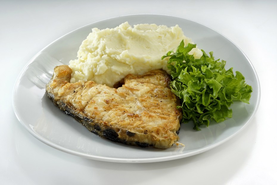 Фото рецепта Стейк из зубатки