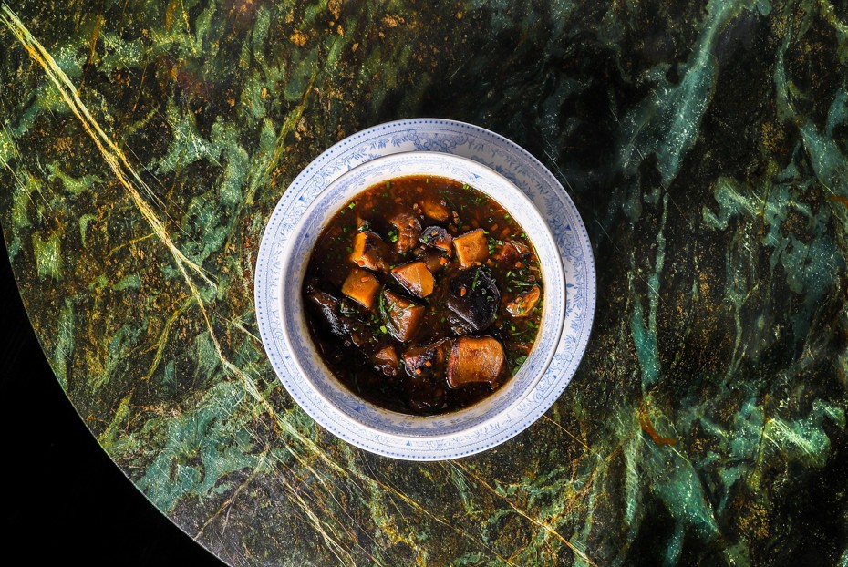 Фото рецепта Суп из микса белых грибов