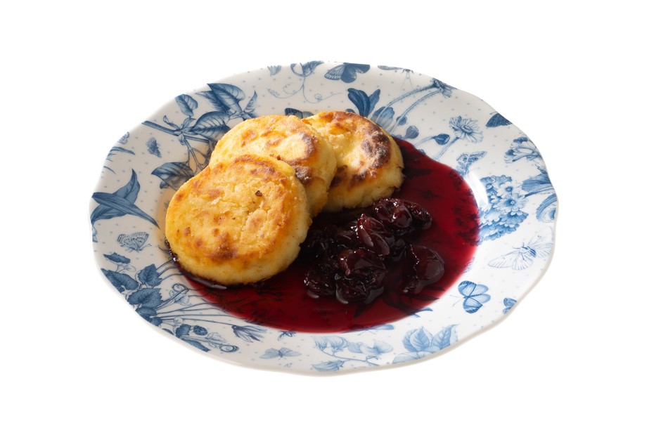 Фото рецепта Сырники с вареньем