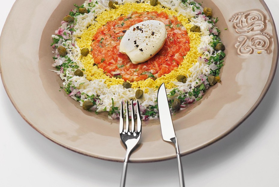 Фото рецепта Тартар из лосося