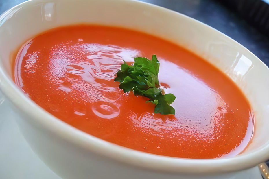 Фото рецепта Томатный крем-суп