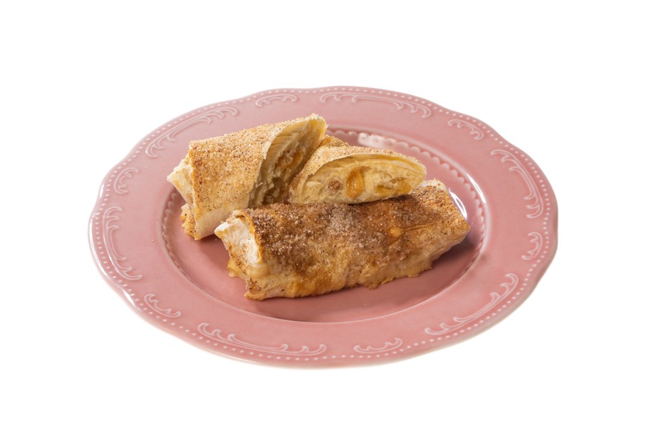 Фото рецепта Трубочки из лаваша с творогом и изюмом