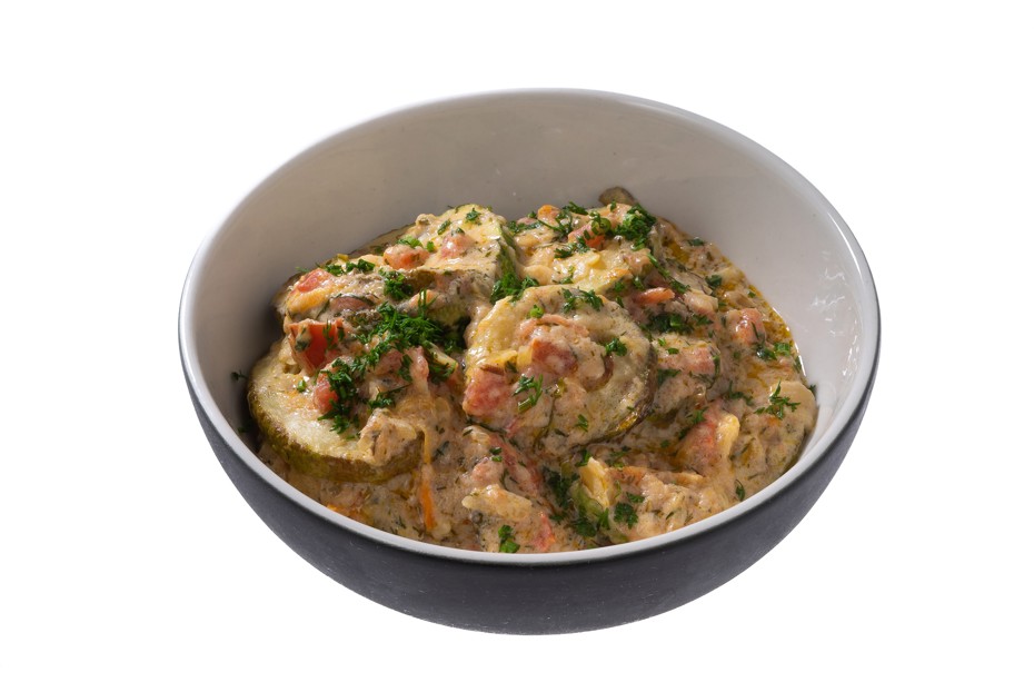 Фото рецепта Тушеные кабачки