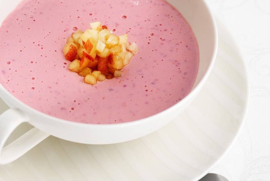 Фото рецепта Творожно-ягодный мусс