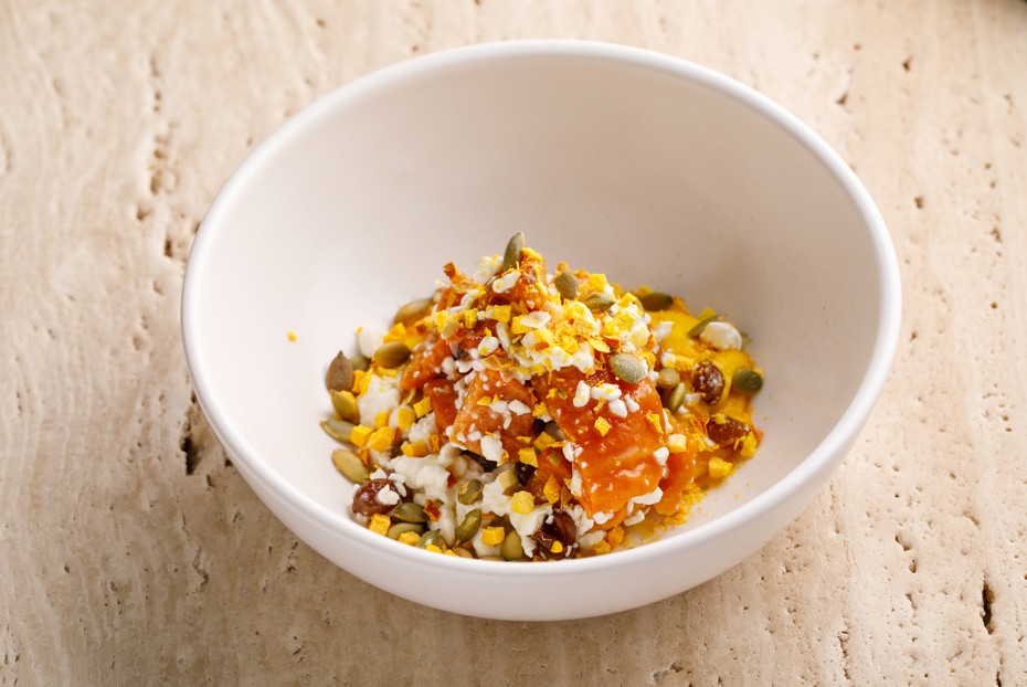 Фото рецепта Тыква с творогом