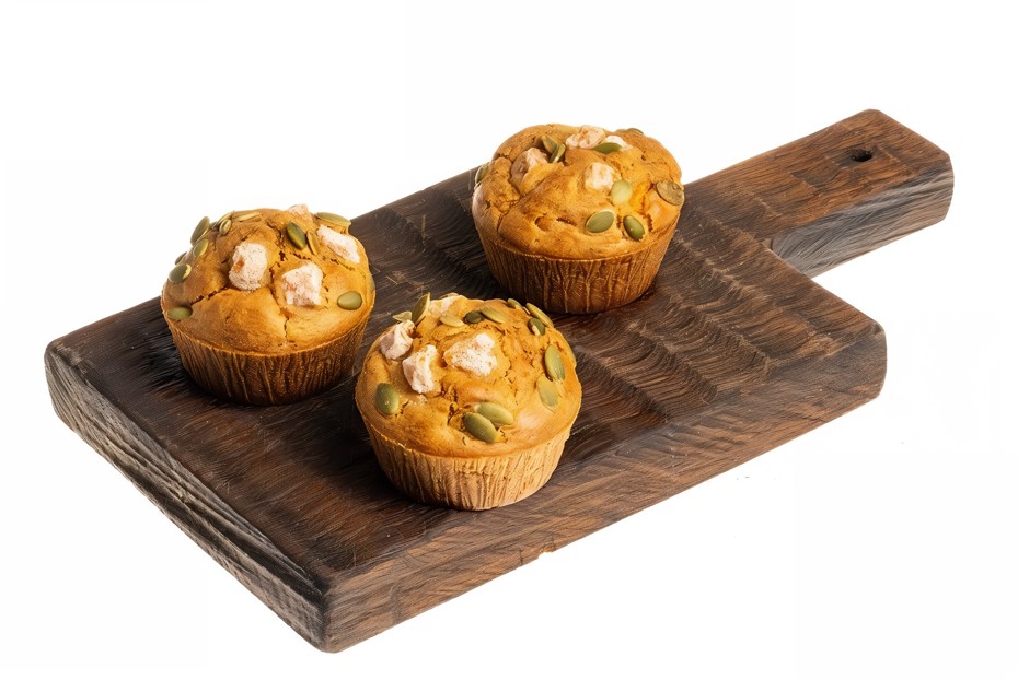 Фото рецепта Тыквенные маффины с розмарином