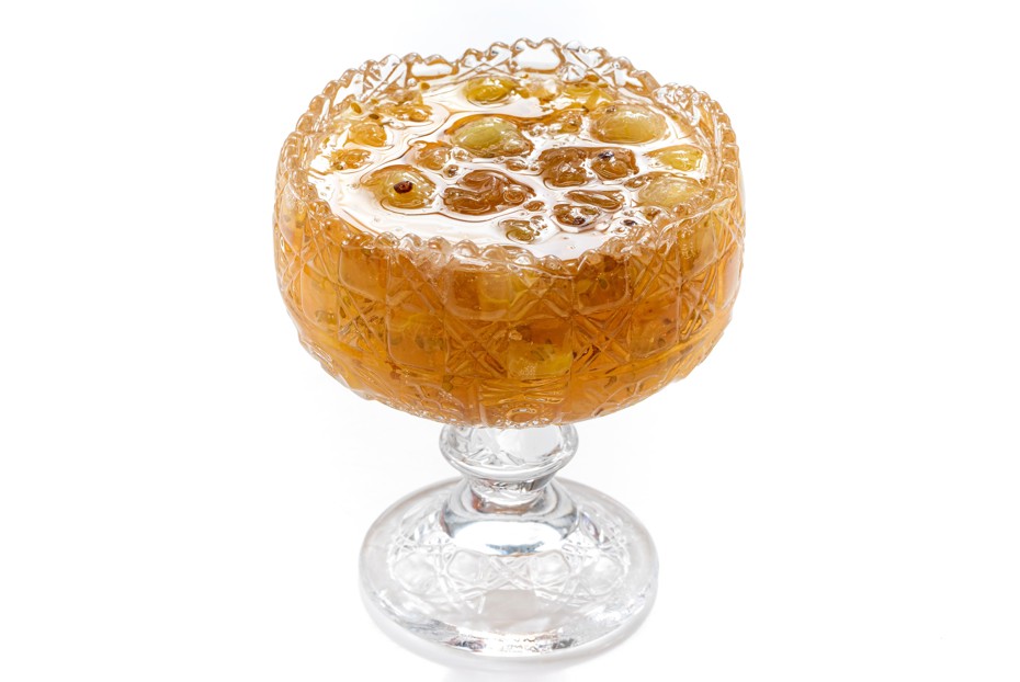 Фото рецепта Варенье-пятиминутка из крыжовника