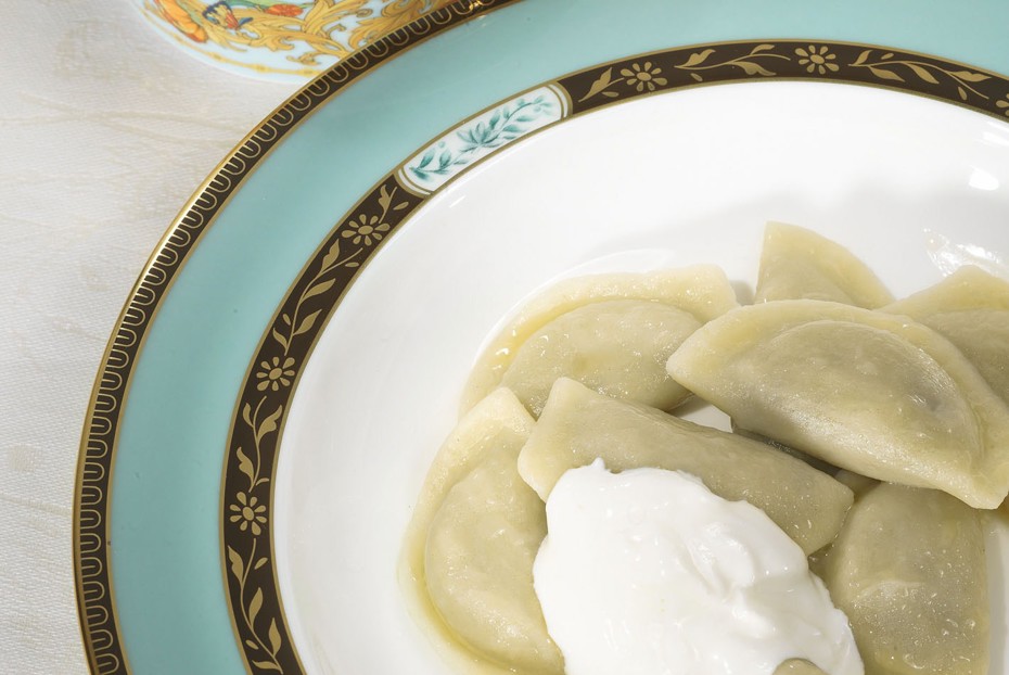 Фото рецепта Вареники с картошкой и грибами