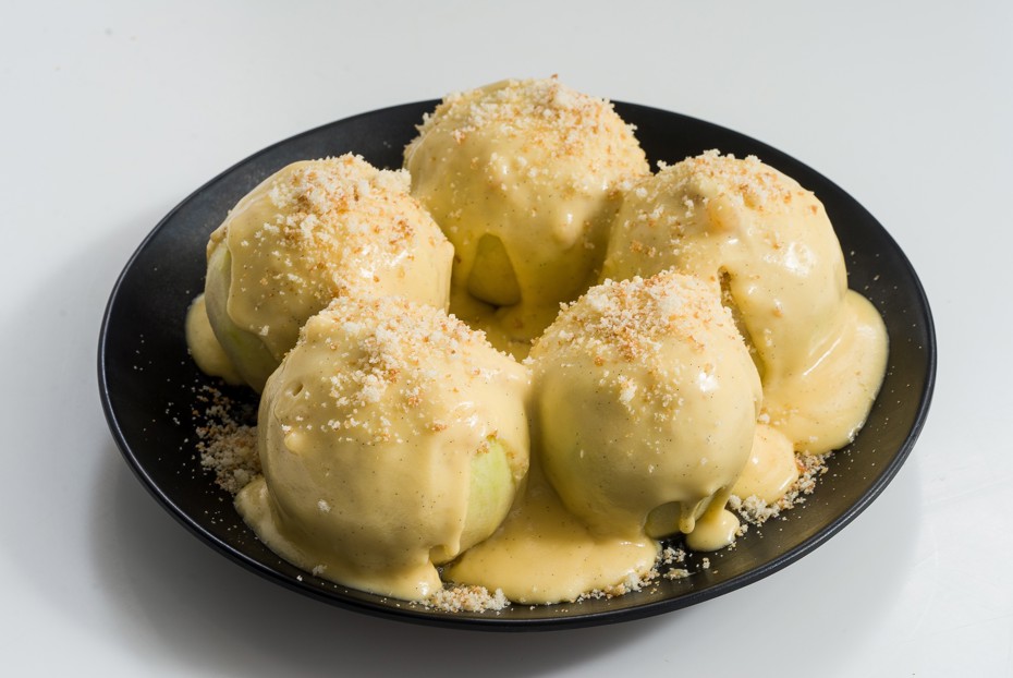 Фото рецепта Пареные яблоки «Дофин»