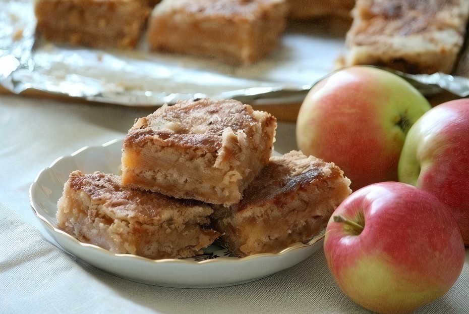 Фото рецепта Венгерский яблочный пирог