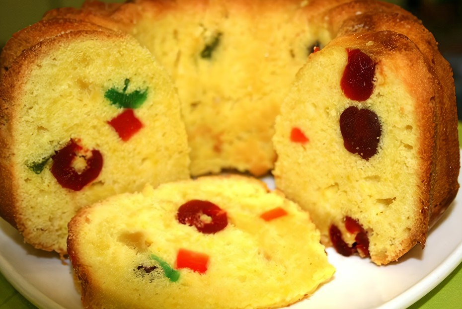 Фото рецепта Вкусный и простой лимонный кекс