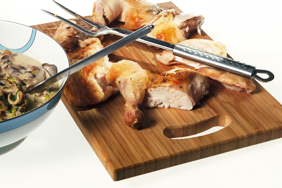 Фото рецепта Запеченная курица с овощами