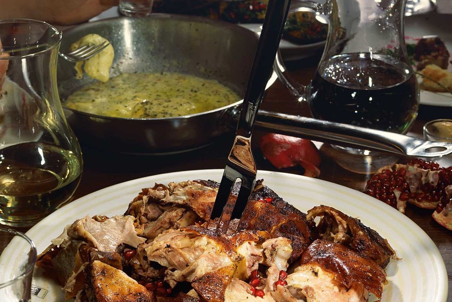 Фото рецепта Жареный поросенок