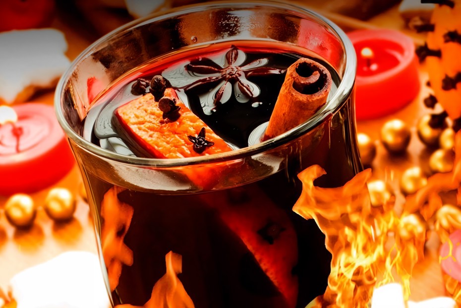 Фото рецепта Зимний глинтвейн