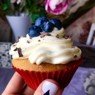 Фотография рецепта Американские капкейки с кремом автор Елена Наумова