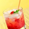 Фотография рецепта Ананасовый пунш с самбукой и малиной автор Masha Potashova
